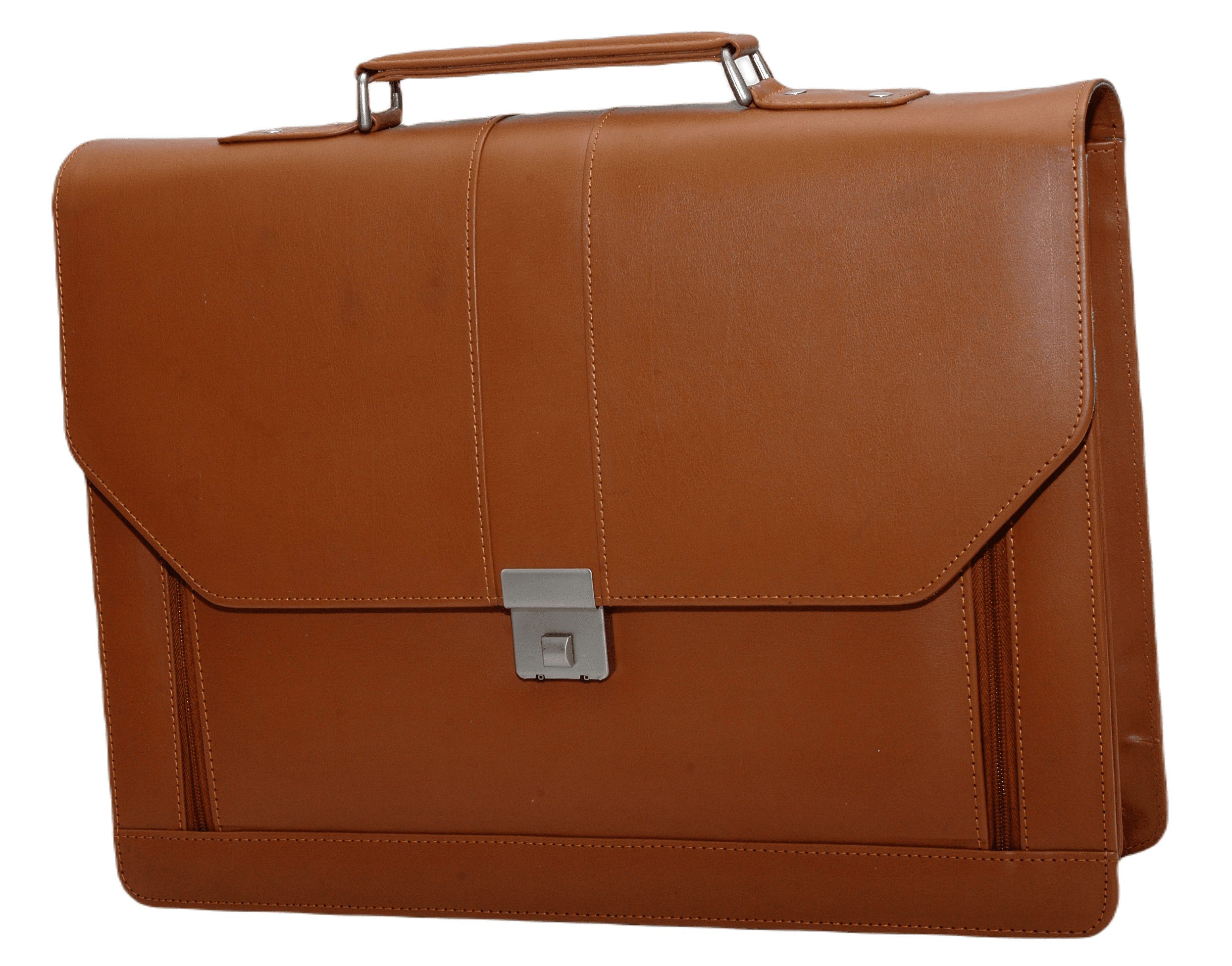 Genuine leather laptop bag