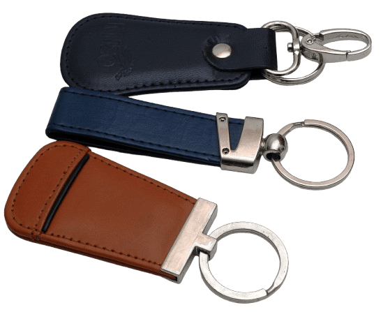 leather keychain